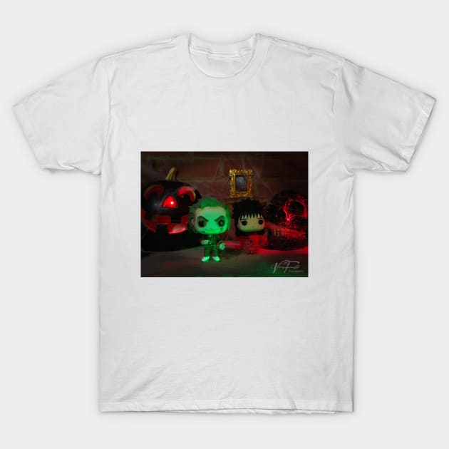 Betelgeuse & Lydia Deetz Funko Pop T-Shirt by Vera T.